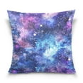 thumbnail image 1 of Brightly Glittering Shiny Galaxy Throw Pillow Covers Couch Pillowcases Decor for Bed Sofa 18" x 18", 1 of 7