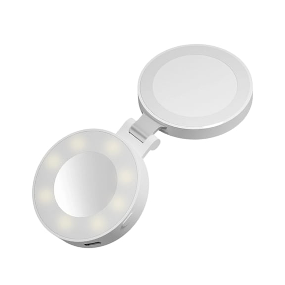 Brightness Adjustable Selfie Light Rechargeable Rotating Foldable Phone Fill Rings Light for Phone 17 16 15 14