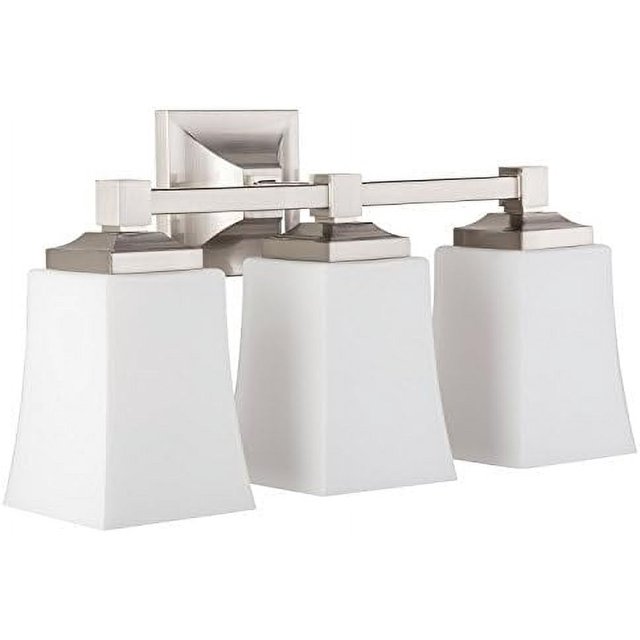 Brighton 4 Light Bathroom Vanity Light Brushed Nickel Bathroom Light