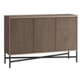 thumbnail image 1 of Evelyn&Zoe Modern/Contemporary 48" Wide Antiqued Gray Oak Buffet Table, 1 of 7