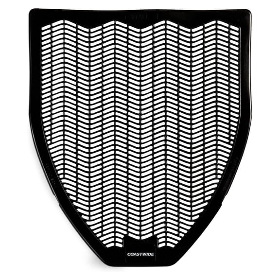 Brighton 71072 Commode Mat 17.5-Inch L x 20.5-Inch W Black 6/Carton (BPR24767)