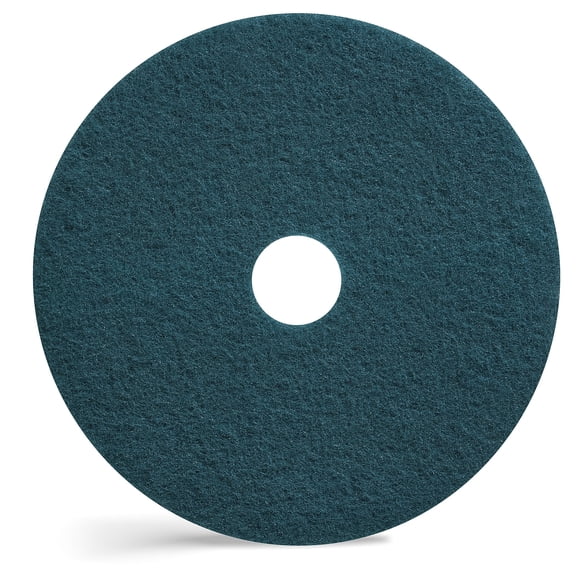 Staples Coastwide Professional 20" Cleaning Floor Pad Blue 5/Carton (CW22981)