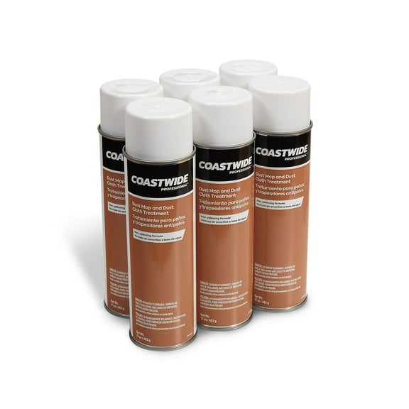 Staples COASTWIDE Dust Mop and Dust Cloth Treatment 17 Oz. 6 cans/pk BPR50876-ACT