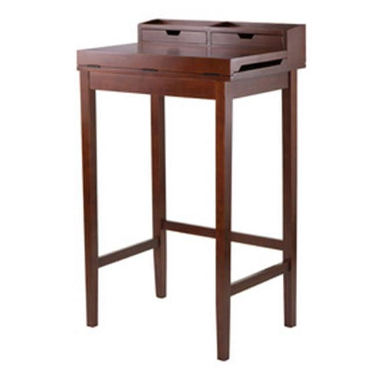 Brighton High Desk with 2 Drawers - Walmart.com