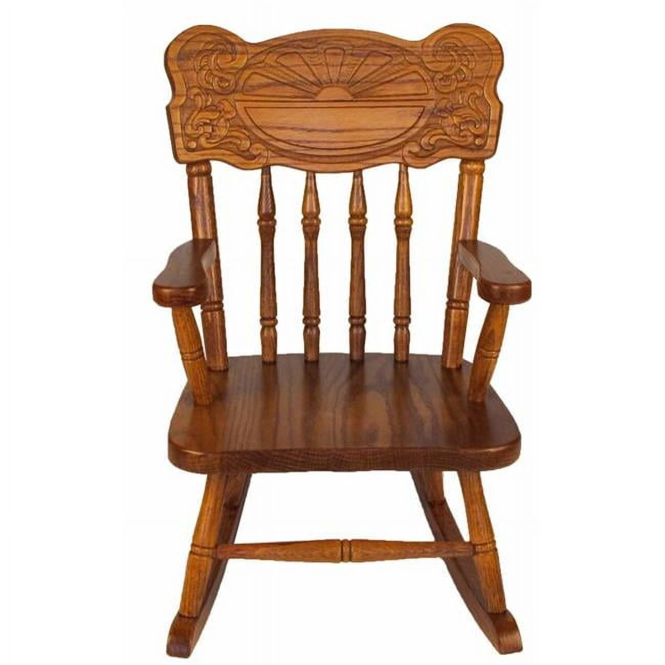 Light Brown Rocking Chair Brighton Home Amish Children's Wooden Rocker, Light Brown, Sunrise ...