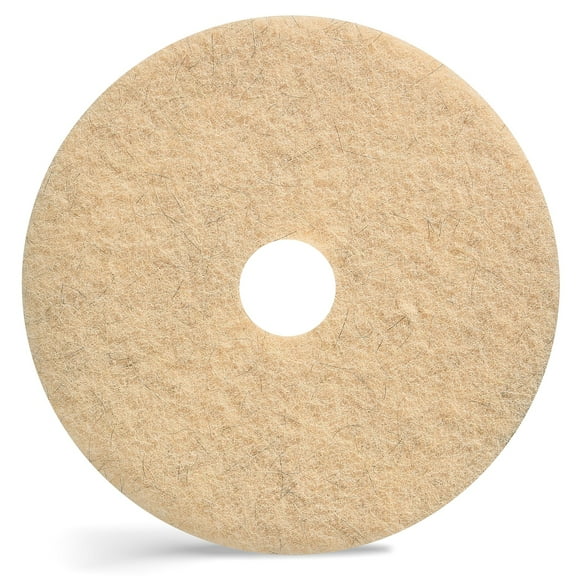 Staples Coastwide Professional 20" Burnishing Floor Pad Tan 5/Carton (CW24745)