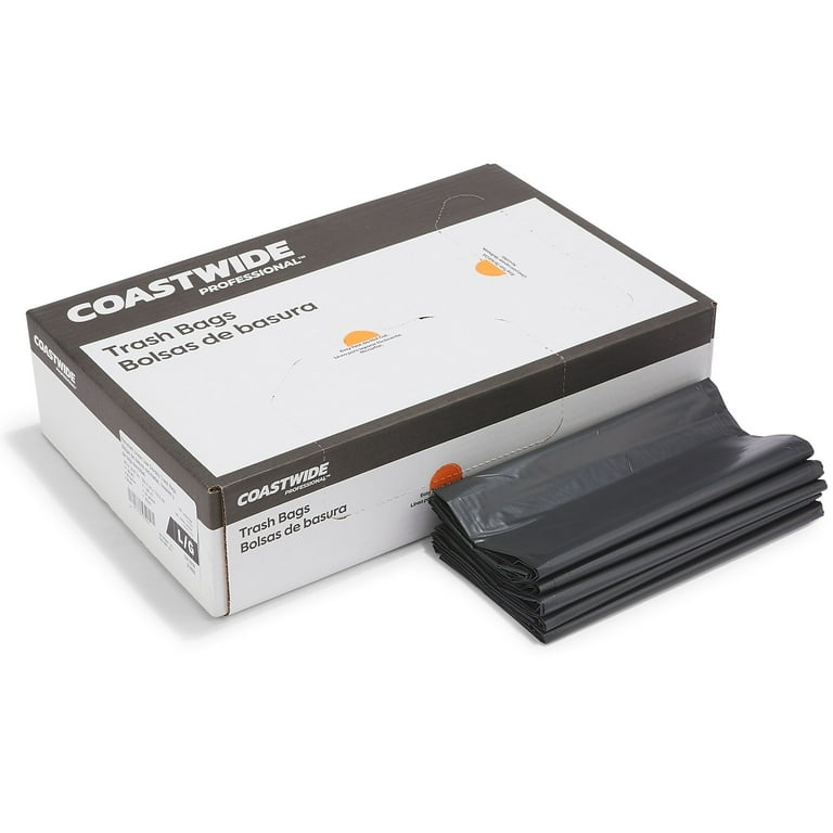 Reprocessed Resin Can Liners, 56 gal, 1.8 mil, 43 Reprocessed Resin Can Liners, 56 gal, 1.8 mil, 43