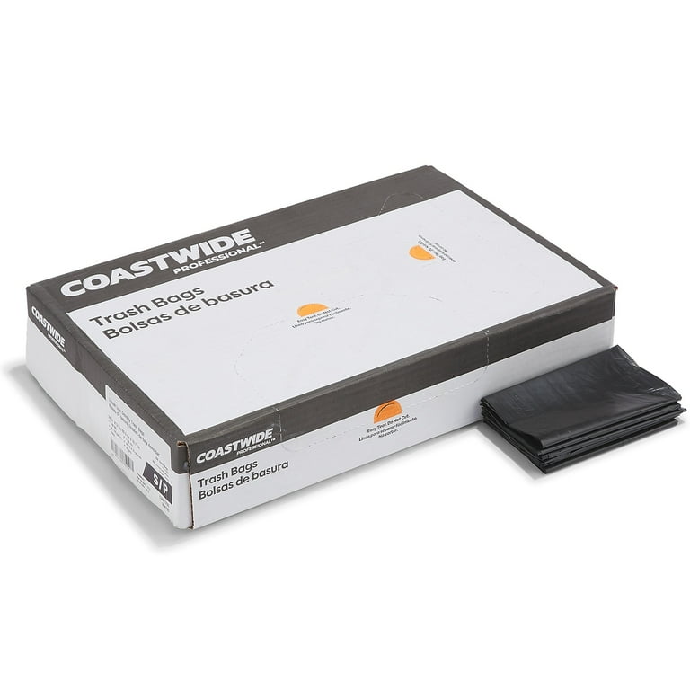 Linear Low-Density Can Liners, 16 gal, 1 mil, 24 Linear Low-Density Can Liners, 16 gal, 1 mil, 24