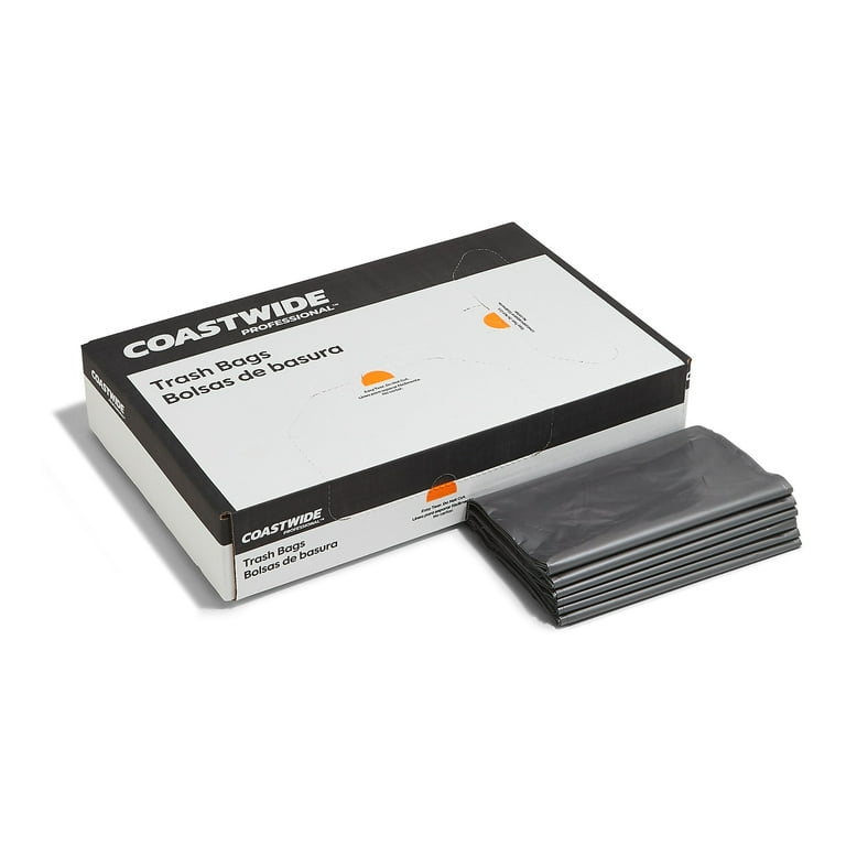 Linear Low-Density Can Liners, 45 gal, 1.7 mil, 39 Linear Low-Density Can Liners, 45 gal, 1.7 mil, 39