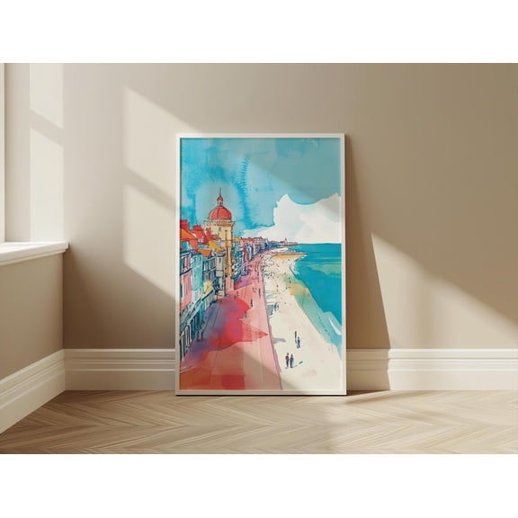 Brighton Wall Art Home Decor Poster England Poster, Unframed Size 24x36