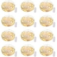 thumbnail image 1 of Brightown 12 Pack Led Fairy Lights Battery Operated String Lights Waterproof Silver Wire 7 Feet 20 L, 1 of 8
