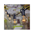 Brightown Outdoor String Lights 25FT G40 Globe Patio Lights with 27 Edison Glass Bulbs(2 Spare