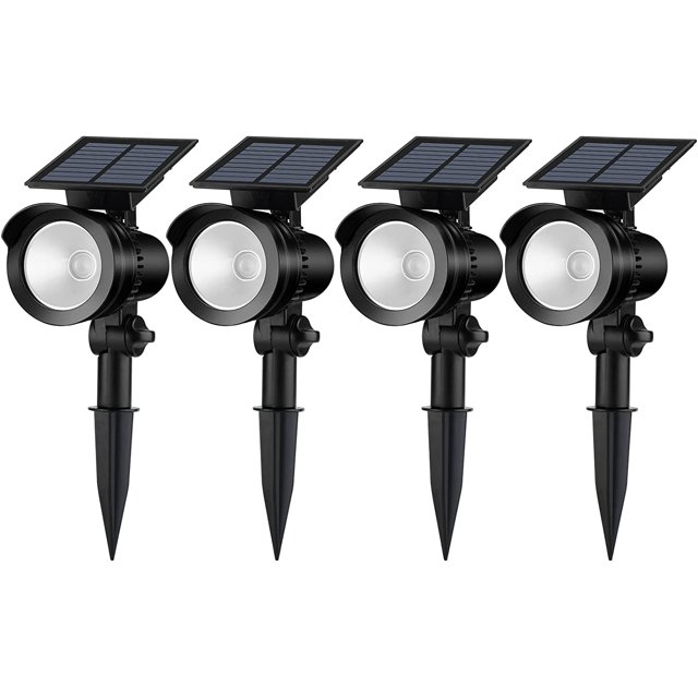 Brightown Solar Spot Lights Outdoor Waterproof Solar Garden Lights
