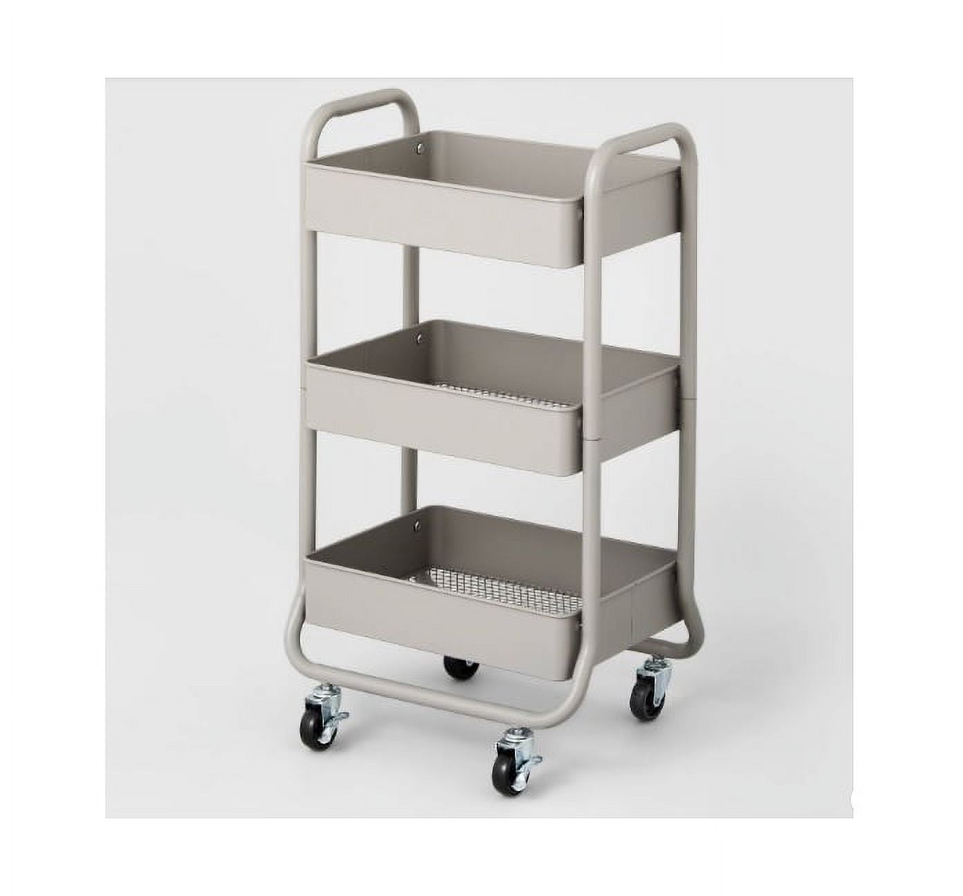 3 Tier Utility Cart White - Brightroom™
