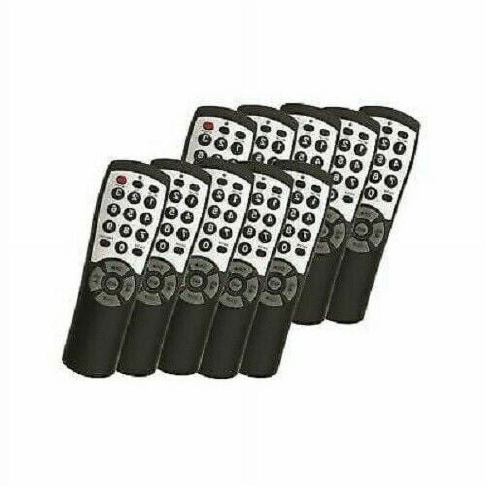 Brightstar BR100B Universal TV Remote Pack Of 10