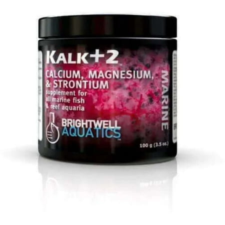Brightwell Aquatics Kalk+2 - Calcium, Magnesium & Strontium Supplement for Marine Fish and Aquariums, 225-G (KALK225)
