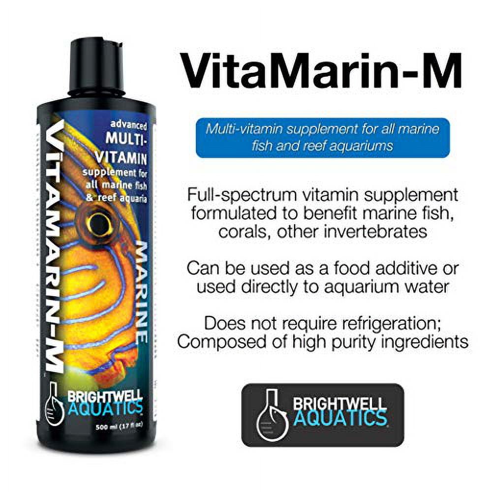 Brightwell Aquatics Vitamarin M - Liquid Multivitamin Supplement for ...