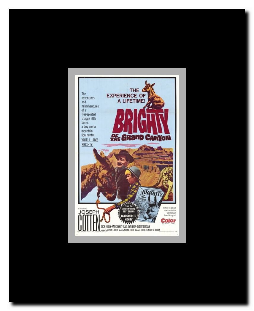 Brighty of the Grand Canyon Framed Movie Poster