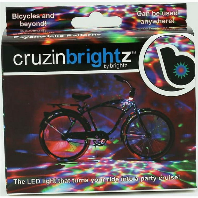 Brightz Cruzenbrightz Disco Bicycle LED Lights Multi-Colored