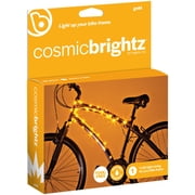 Brightz CosmicBrightz LED Bike Frame Lights, 6.5 ft Rope Light, Gold