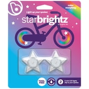 Brightz StarBrightz LED Bike Spoke Lights, Star, Color Morphing, 2-Pack