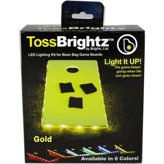 Brightz TossBrightz Bag Game LED Lighting Kit Gold