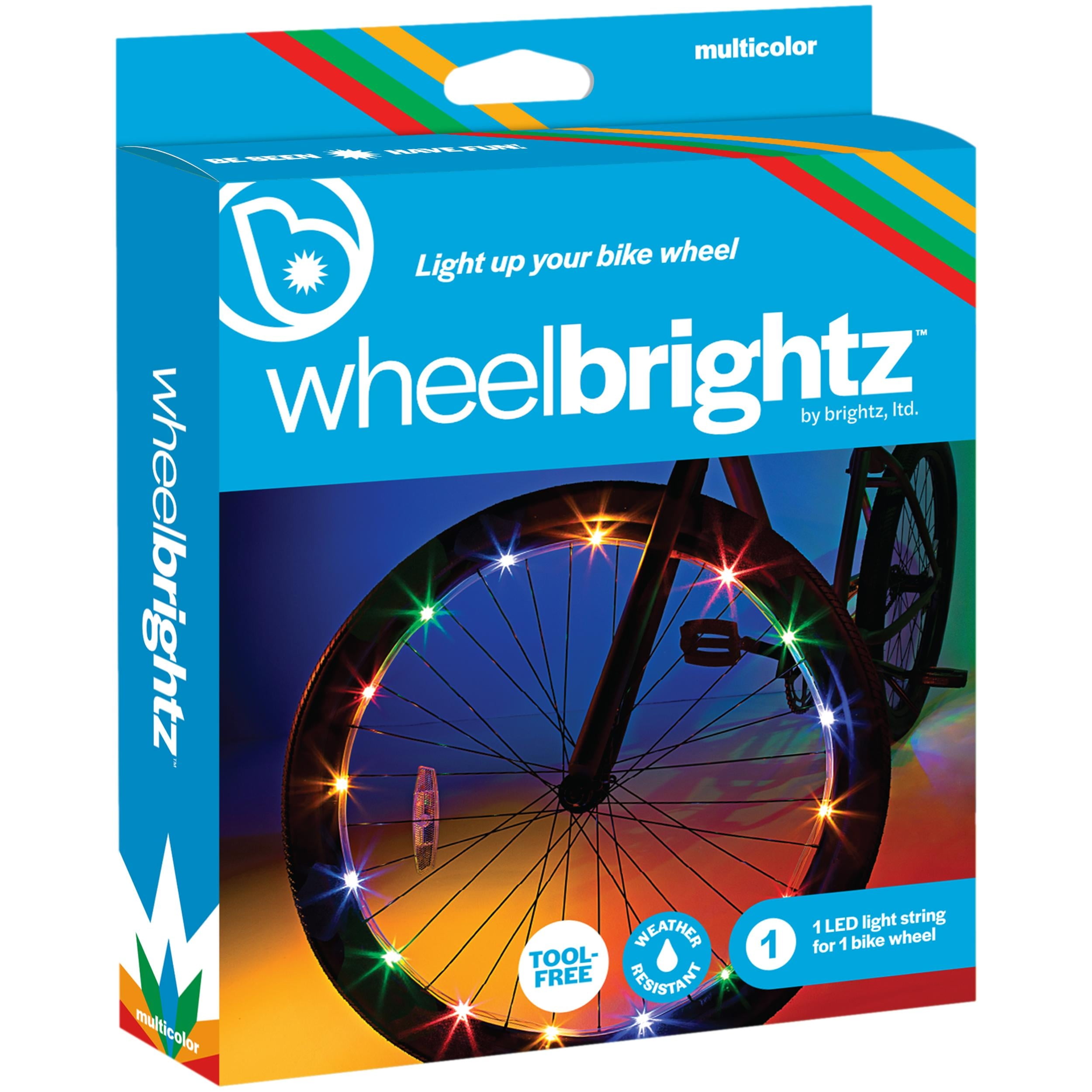 Brightz LED Bicycle Wheel Light Water-Resistant 2 in Multi