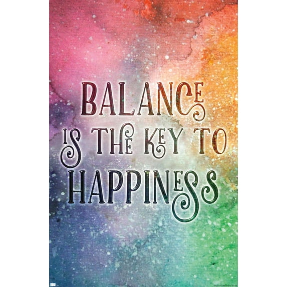 Brigid Ashwood - Balance is the Key Wall Poster, 14.725" x 22.375"