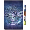 thumbnail image 1 of Brigid Ashwood - Celtic Dragonfly Wall Poster, 22.375" x 34", 1 of 3