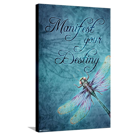 Brigid Ashwood - Manifest Your Destiny Canvas Wall Poster, 22.375" x 34"