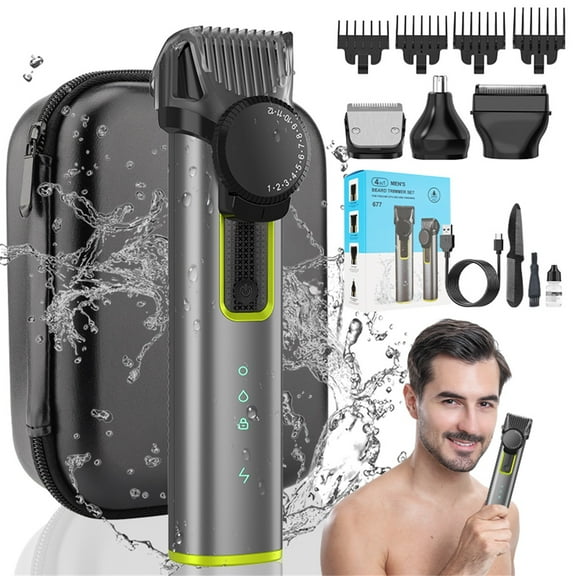 Brigita Spacious Grooming Kit: Precision Trimming and Long-Lasting Performance for Complete Grooming