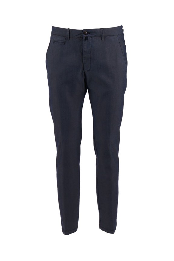 Tailored Slim Fit Textured Straight-Leg Pants (Men's)