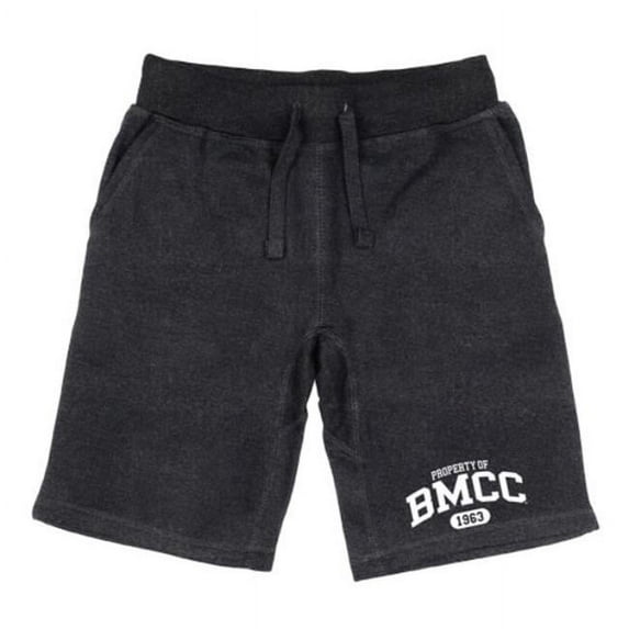 Brihan Maharashtra College of Commerce Panthers Property Shorts, Heather Charcoal - Extra Large
