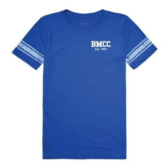 Brihan Maharashtra College of Commerce Panthers Women Practice Football T-Shirt, Royal - 2XL