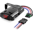 thumbnail image 1 of Briidea Proportional Trailer Brake Controller, Digital Electric Brake Control for 1-4 Axle Trailers, Smooth Stop Technology with Boost Mode, Compatible with Ford/GM/Chevy/Dodge/RAM/Toyota, 1 of 8