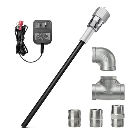 Briidea Water Heater Anode Rod, Titanium, Anti-Corrosion, Reduces Limescale, 1 Pack