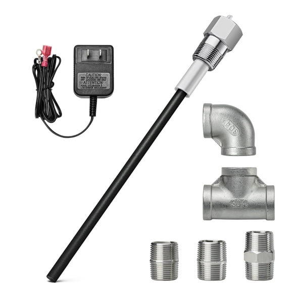 Briidea Water Heater Anode Rod, Titanium, Anti-Corrosion, Reduces Limescale, 1 Pack