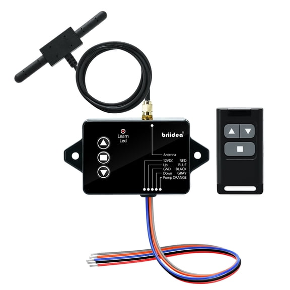 Briidea Wireless Remote Control for 3-Wire/4-Wire Hydraulic Trailer Start Controller