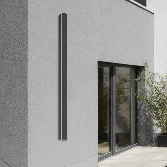 Briignite 39in. 20W Outdoor Minimalist Linear Wall Lamp 3000K Warm Light led Atmosphere Lighting Weatherproof