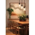 thumbnail image 1 of Briignite Black 3-Light Pendant Light, Adjustable Hanging Light Fixture with Clear Glass Shade,Farmhouse Ceiling Lamp for Kitchen Dining Room, 1 of 6