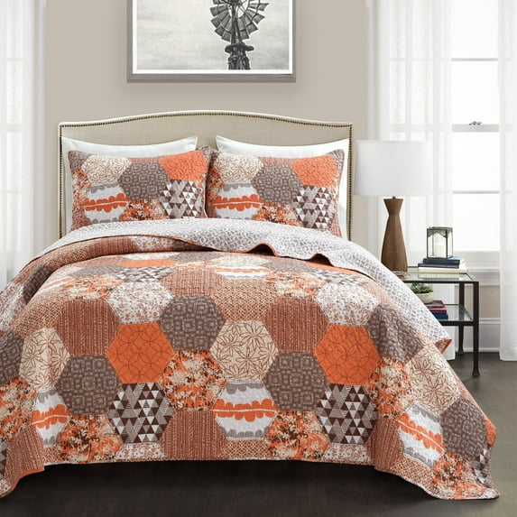 Briley Quilt 3 Piece Quilt Set by Lush Decor