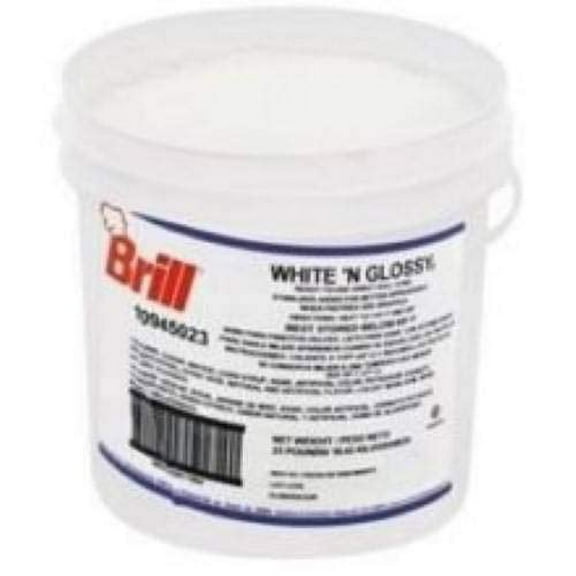 Brill White N Glossy Icing, 23 Pounds