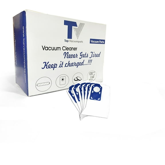 Brillance, R30, S30 Vacuum Cleaner 6 Paper Bags W/Blue Docking :- A827