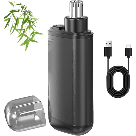 Brillanten NoseHair Trimmer, Rufenpurify Portable Nose Hair Trimmer, 2025 USB Rechargeable Nose Hair Trimmer, Professional Facial 𝐇𝐚𝐢𝐫 Trimmer， 360° Rotating Waterproof (2025 Upgrade B)