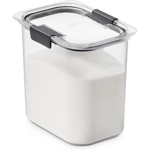 Food Service Storage Brilliance 12-Cup Airtight Food Storage Container, Perfect for Pantry ...
