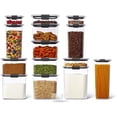 thumbnail image 1 of Brilliance 14-Piece Food Storage Container Set with Scoops Airtight BPA-Free for Kitchen and Pantry Organization, 1 of 13