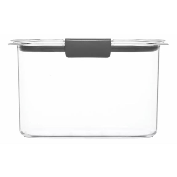 Brilliance 7.8 cup Pantry Airtight Food Storage Container: Clear Plastic, Dishwasher & Freezer Safe