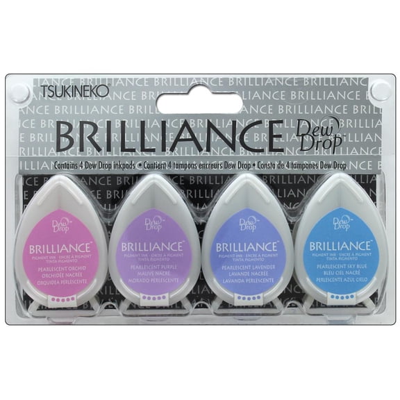 Brilliance Dew Drop Stamp Pad Set Jewel Tone