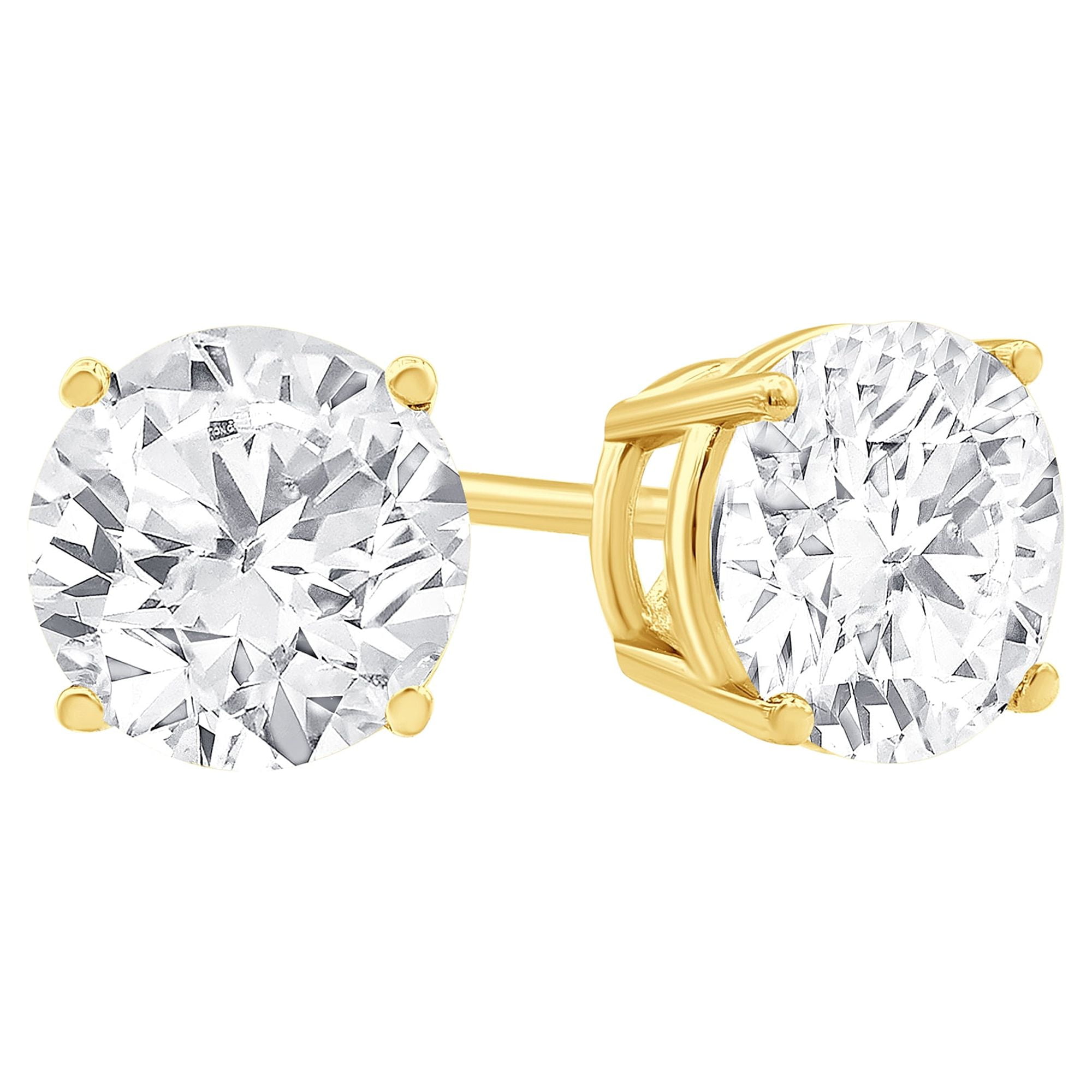 Everyday Diamond Earrings In 14K Rose Gold For Women By Lagu Bandhu – Lagu  Bandhu