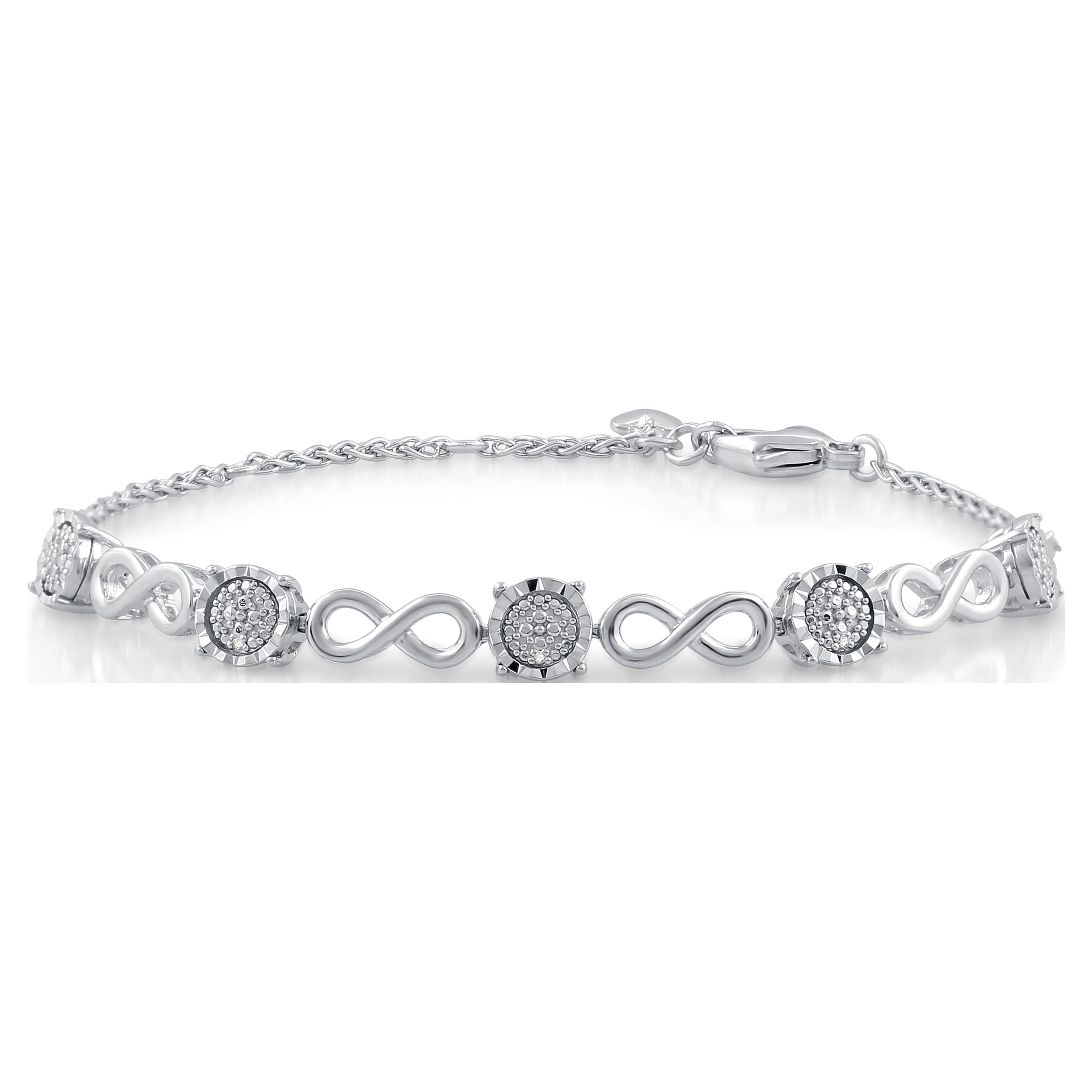 Brilliance Fine Jewelry 1 10 Carat T W Diamond Sterling Silver Accent Infinity Adjustable Tennis Bracelet 8eb718f0 b2c1 45fd 88f2 280b322c86ad.8a9c934537db2696289a1d2a597b30b3